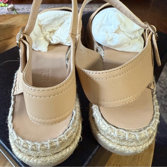 Chanel Lambskin Espadrilles - Picture 6 of 10